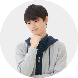 下半身が毛深くて悩む若い男性