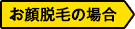 顔脱毛ケース