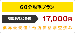 60分脱毛プラン