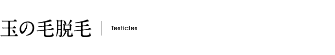 玉の毛脱毛